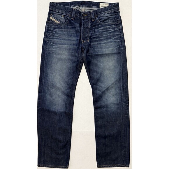 Diesel Other - Diesel Larkee Mens 31x30 *33x29 Blue Regular Straight Button Fly Jeans 0073N